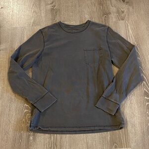 Goodfellow & Co Men's Charcoal Long Sleeve Tee